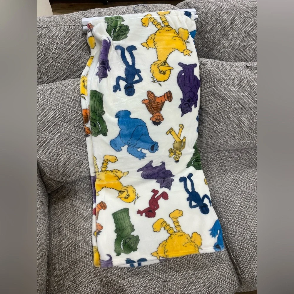 Sesame Street oversize plush throw -incredibly soft!  Brand new 60”x70” LAST ONE